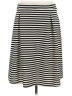 Le Lis Stripes Black Casual Skirt Size M - photo 2