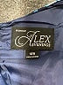 Alex Evenings 100% Polyester Floral Blue Cocktail Dress Size 18 - photo 7