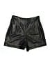 Express Metallic Black Shorts Size 0 - photo 1