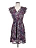 MICHAEL Michael Kors 100% Polyester Paisley Purple Casual Dress Size S - photo 1
