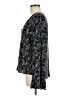 Hinge 100% Viscose Black Long Sleeve Blouse Size M - photo 5