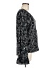 Hinge 100% Viscose Black Long Sleeve Blouse Size M - photo 4