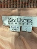 Kay Unger Tweed Brown Blazer Size 6 - photo 6