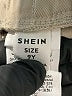 Shein 100% Polyester Solid Ivory Khaki Shorts Size 9 - photo 3