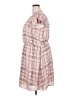 Elle 100% Polyester Plaid Pink Casual Dress Size XXL - photo 5