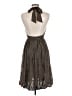 BCBGMAXAZRIA 100% Silk Gray Cocktail Dress Size 6 - photo 2