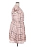 Elle 100% Polyester Plaid Pink Casual Dress Size XXL - photo 4