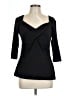Covington Black 3/4 Sleeve Top Size L - photo 1