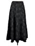 J.Jill Paisley Black Formal Skirt Size 8 - photo 1