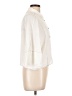Zara Ivory 3/4 Sleeve Button-Down Shirt Size L - photo 4