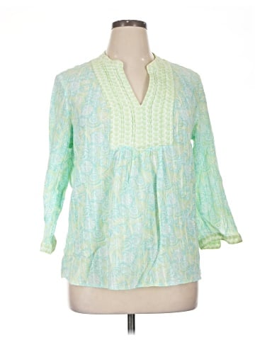 Vineyard Vines 3/4 Sleeve Blouse (view 1)