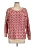 Maurices Hearts Pink Pullover Sweater Size L - photo 1