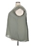 DR2 Solid Green Gray Sleeveless Blouse Size 3X - photo 5