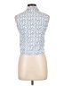 Talbots 100% Cotton Blue Tank Top Size 10 - photo 2