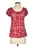 Carol Rose Red Short Sleeve Blouse Size S (estimated) - photo 1