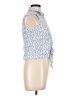 Talbots 100% Cotton Blue Tank Top Size 10 - photo 4
