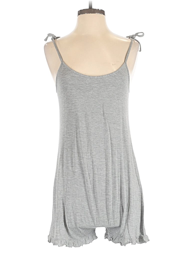 Pre-owned Honeydew Tank Top Gray Halter Neckline Tops