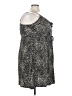 Torrid 100% Rayon Animal Print Silver Casual Dress Size 3X Plus (3) - photo 4