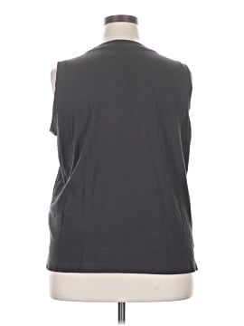 Madewell Plus Softfade Cotton Oversized Muscle Tank (view 2)