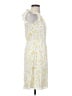 Ann Taylor 100% Polyester Yellow Cocktail Dress Size 00 (petite) - photo 4