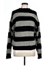 DAZY 100% Acrylic Stripes Black Pullover Sweater Size L - photo 1