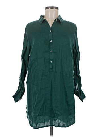 J.Jill 3/4 Sleeve Button-Down Shirt (view 1)
