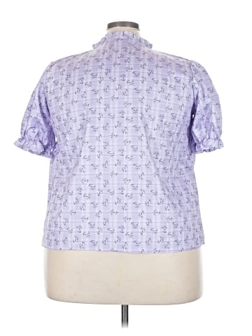Unbranded Short Sleeve Button-Down Shirt (view 2)