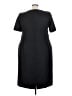 Shomi 100% Polyester Solid Black Casual Dress Size 24 - photo 2