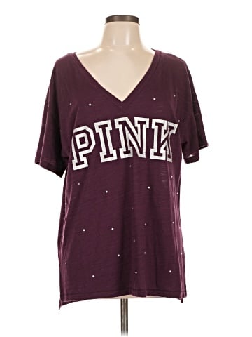 Victoria's Secret Pink Short Sleeve T-Shirt (view 1)