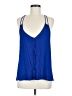 Final Touch 100% Rayon Blue Sleeveless Blouse Size S - photo 1