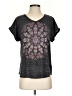 Style&Co Paisley Gray Short Sleeve T-Shirt Size P (petite) - photo 1