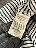 OUTERKNOWN 100% Linen Stripes White Silver Short Sleeve T-Shirt Size XL - photo 8