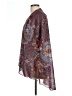 rue21 100% Polyester Burgundy Kimono Size L - photo 5