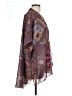 rue21 100% Polyester Burgundy Kimono Size L - photo 4