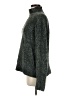 Cos 100% Polyester Tweed Green Turtleneck Sweater Size M - photo 5