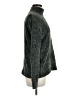 Cos 100% Polyester Tweed Green Turtleneck Sweater Size M - photo 4