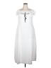 ChicMe White Casual Dress Size XL - photo 1