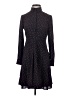 Ann Taylor 100% Polyester Polka Dots Black Casual Dress Size 0 Petite - photo 1