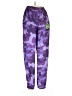 Edikted 100% Nylon Graphic Purple Active Pants Size M - photo 1