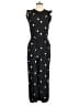 Ann Taylor LOFT Polka Dots Black Jumpsuit Size S - photo 1