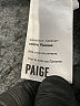 Paige 100% Viscose White Long Sleeve Blouse Size S - photo 8