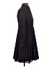 Ann Taylor 100% Polyester Polka Dots Black Casual Dress Size 0 Petite - photo 4