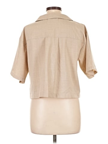 Assorted Brands 3/4 Sleeve Button-Down Shirt (view 2)