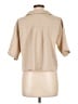 Assorted Brands Tan 3/4 Sleeve Button-Down Shirt Size L - photo 2