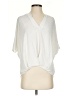Alya Ivory Short Sleeve Blouse Size S - photo 1