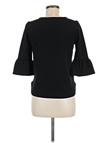 Green Envelope 3/4 Sleeve Top (view 2)