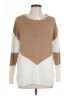 Vutti Color Block Tan Pullover Sweater Size L - photo 1