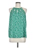 Papermoon 100% Polyester Green Sleeveless Blouse Size M - photo 1