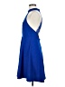 Shein Solid Blue Cocktail Dress Size 6 - photo 5
