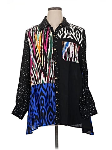 Calessa 3/4 Sleeve Blouse (view 1)